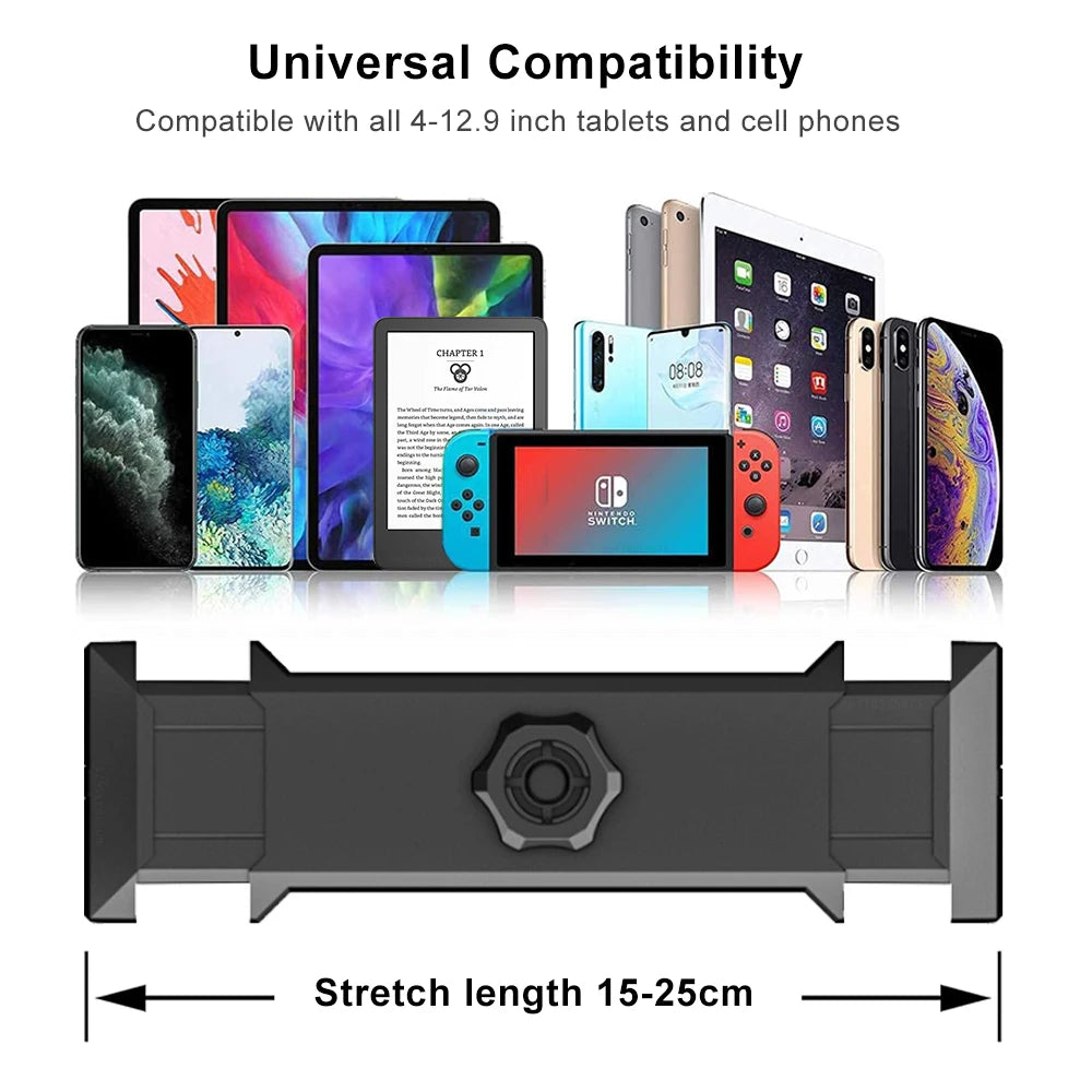 Tablet Stand Holder for Bed Rotatable Phone Stand for 4-12.9" iPad Pro Samsung Tab Xiaomi Pad Tablet Adjustable Holder Long Arm