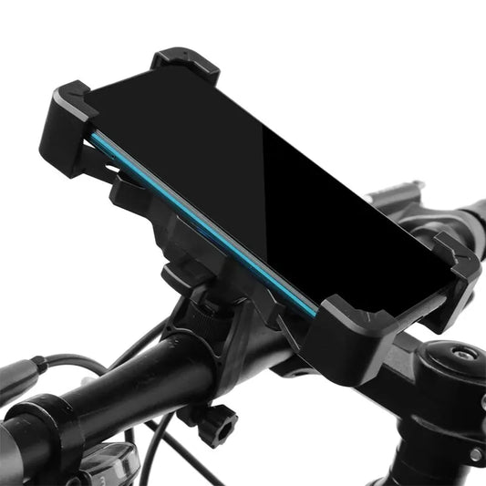 Bicycle Phone Holder Universal Motorcycle MTB Bike Phone Holder Handlebar Stand Mount Bracket Easy Open for iPhone 15 14 Samsung