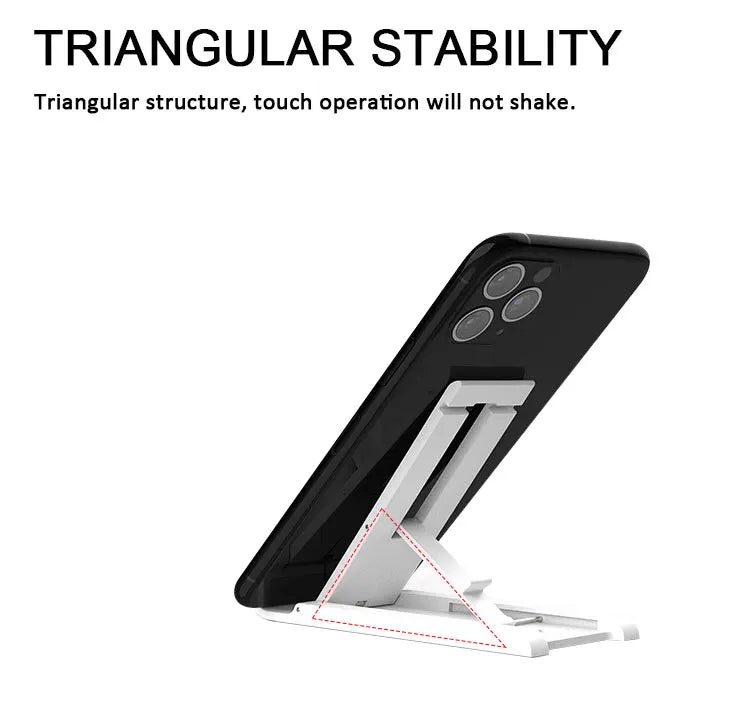 Desktop Phone Holder Stand Foldable Portable Tablet Stand Desk Lazy Bracket For iPhone 13 Pro iPad Mobile Phone Tablet below 12"