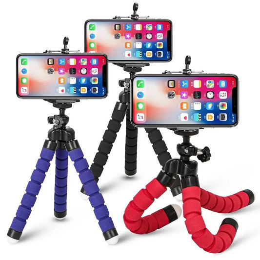 Tripod For Phone Mobile Camera Holder Clip Smartphone Monopod Tripe Stand Octopus Mini Tripod.