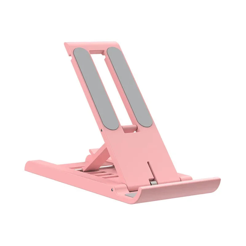 Desktop Phone Holder Stand Foldable Portable Tablet Stand Desk Lazy Bracket For iPhone 13 Pro iPad Mobile Phone Tablet below 12"