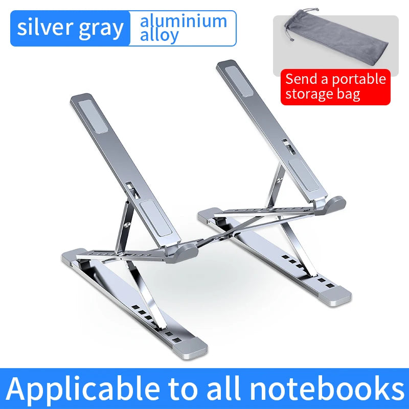 YYLM N8 Laptop Stand Aluminum for Macbook Adjustable Portable More Stabe Laptop Stand Cooling Stand Foldable Notebook Holder